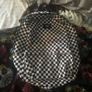 Checkered Vans backpack